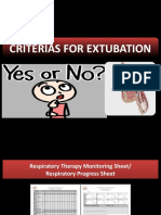 Criteria For Extubation