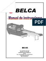 Manual Belca BE-85