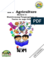 EPP5 - Agriculture - Modyul 3 - Masistemang Pangangalaga NG Tanim Na Mga Gulay