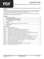 Application Note: Operational Amplifiers