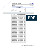 TDK Equivalent Circuit Model Library: Commercial Grade, General (Up To 75V) / C1608 Series (1/16)