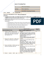 ISHDO Performance and Learning Plan Yohannes L - GM Comments