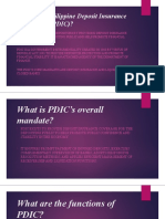 What Is The Philippine Deposit Insurance Corporation (PDIC) ?