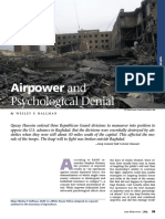 Joint Forces Quarterly - Airpower and Psychological Denial