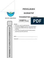 Penilaian Sumatif: Tingkatan 1 2021