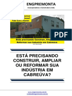 Está precisando Construir, Ampliar ou Reformar sua Industria em Cabreúva?