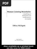 Oliva Espin - Women Crossing Boundaries - A Psychology of ...