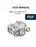 Service Manual: 200F D S-210F D S