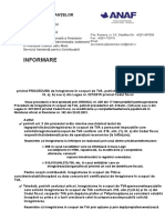 Noua Procedură Privind Înreg. În Scopuri de TVA OPANAF 239 Din 2021