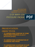 Zone Pressure Package From 3-4 Univ. of Mary