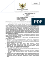 Salinan Seb Tentang Optimalisasi Dana Desa Untuk Percepatan Pengentasan Kemiskinan Ekstrem Melalui Bantuan Langsung Tunai Dana Desa