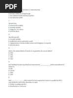 ASME V Questions