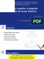 Protecția Trupelor Și Etapelor Medicale de Arma Chimică