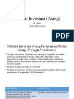Hukum Investasi (Asing)