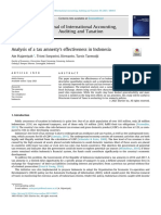 Journal of International Accounting, Auditing and Taxation: Ain Hajawiyah, Trisni Suryarini, Kiswanto, Tarsis Tarmudji