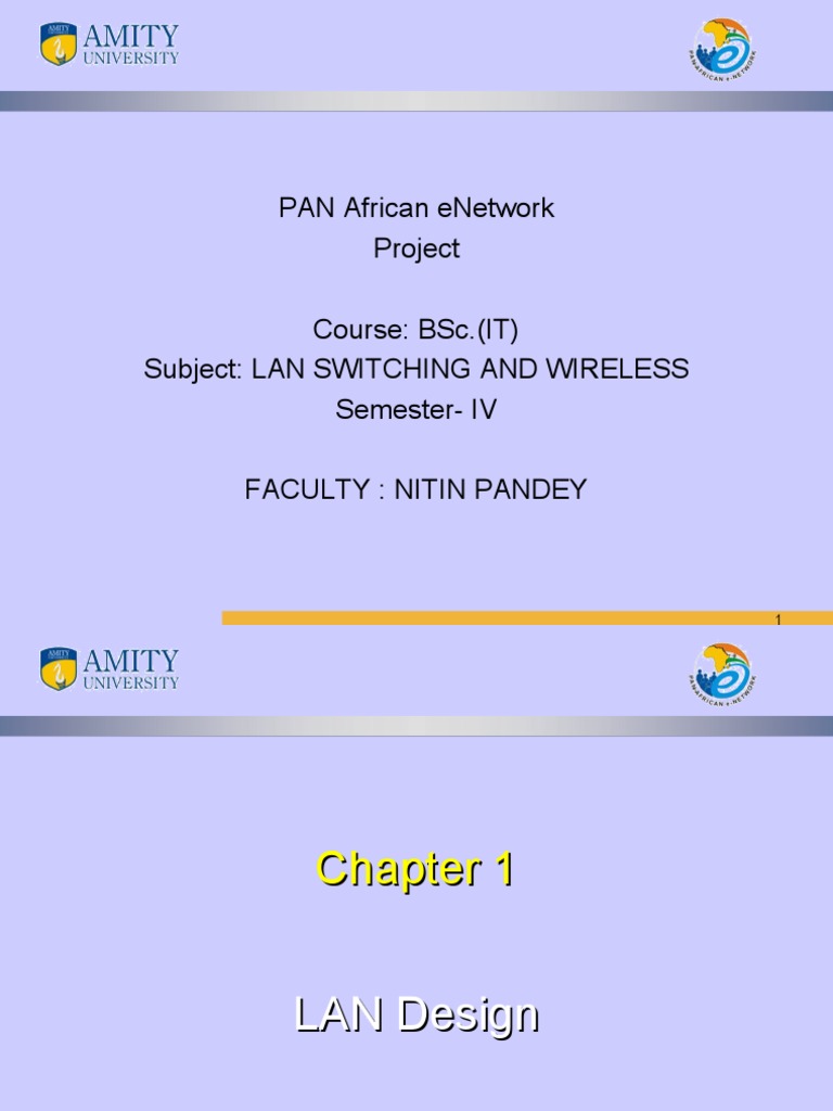 Hierarchical LAN Design Principles | PDF | Network Switch | Computer ...