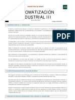 Automatizacion Industrial III