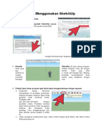 Cara Menggunakan SketchUp