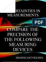 3. Uncertainties in Measurements