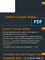 Uniform Circular Motion