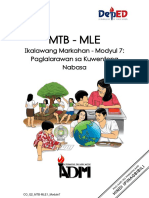 MTB MLE1 Q2 Mod07 Paglalarawan Sa Kwentong Nabasa Version2