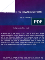 Case Study On Down Syndrome: Amera C. Malaco