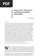 Download Amos Ozs a Tale of Love and Darkness and the Sabra Myth by avitalrachel SN54576120 doc pdf