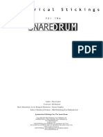 Symetrical Sticking for the Snare Drum -P. Lockett