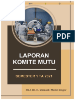 Laporan Komite Mutu Semester 1 2021