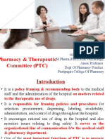 Pharmacy and Therapeutic Committee