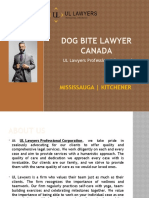 Dog Bite Lawyer Canada