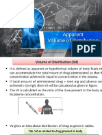 Half Life and Volume of Distribution