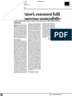 Laboratori, consumi folli: così saremo sostenibili - Il Corriere Adriatico del 7 dicembre 2021