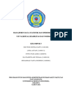 Manajemen Data Statistik dan Epidemiologi RS: Uji Validitas, Reabilitas dan Normalitas