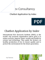 Chatbot Application by Indev