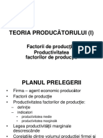 Tema 4 - Teoria Producătorului (I)