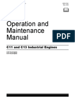 Operation and Maintenance Manual: C11 and C13 Industrial Engines
