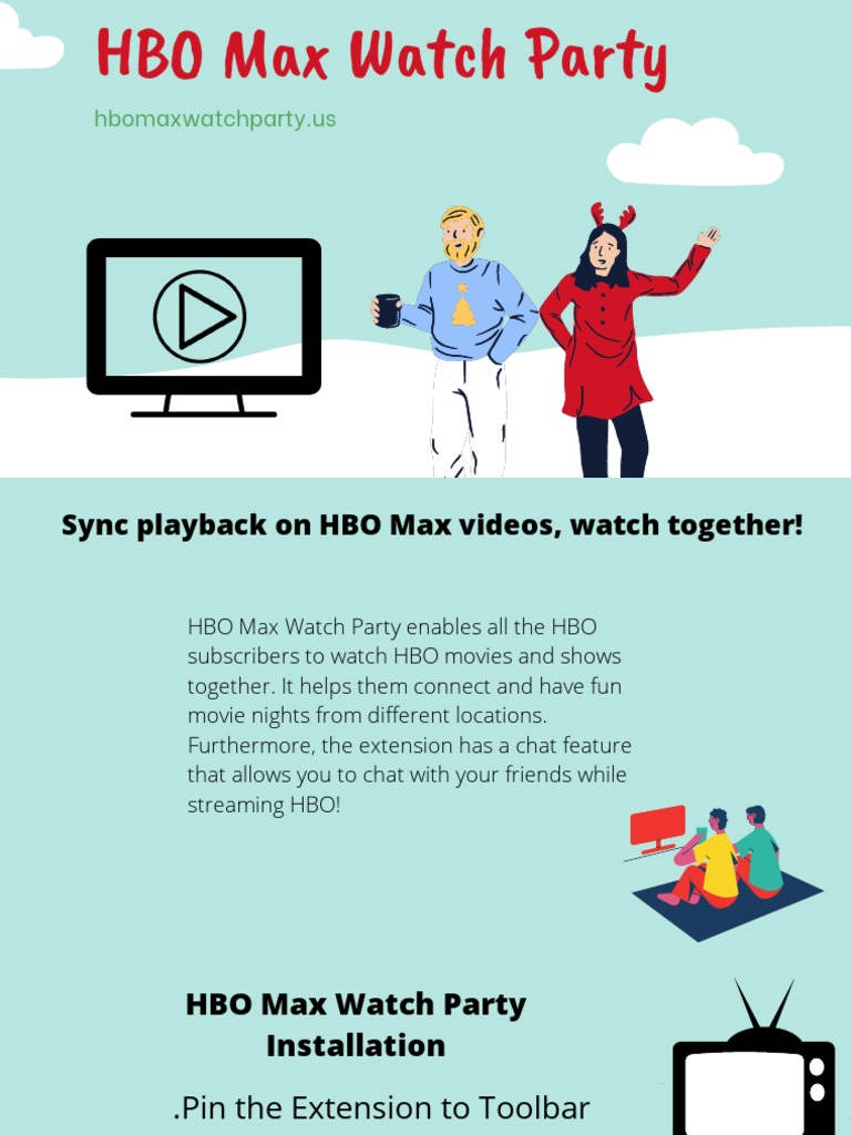 HBO Max Watch Party PDF