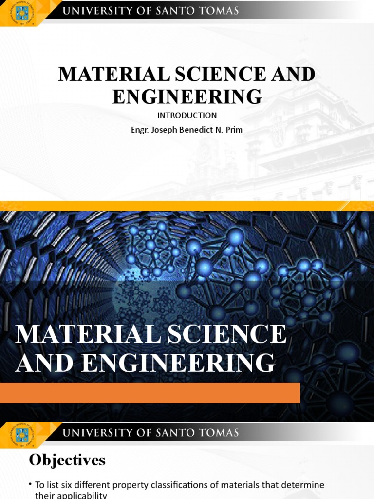 Prim Engineering Material Science Overview | PDF | Composite Material ...
