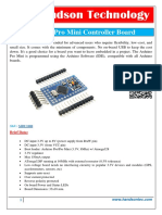 Handson Technology: Arduino Pro Mini Controller Board