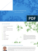 Gnome Foundation: 2019-2020 ANNUAL REPORT