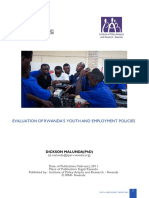 Evaluation of Rwandas Youth and Employment Policies