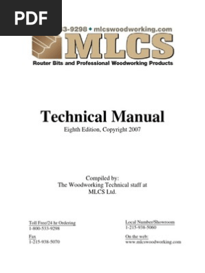 Mlcs Wood Technical Manual Door Tools