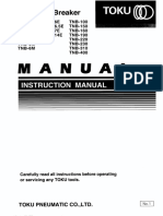 TNB Hydraulic Breaker Manual