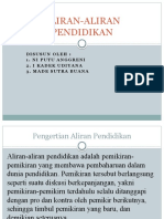 ALIRAN-ALIRAN PENDIDIKAN