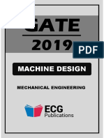 Machine Design GATE Book 2019