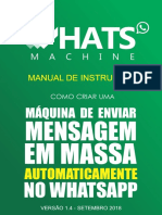 Manual Whats Machine - Curso Enviar Mensagens Automáticas Pelo Whatsapp Web
