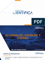 Semana 8 - Alcoholes, Fenoles y Éteres. Química Orgánica