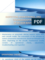 Inspection, Maintenance, and Troubleshooting of De-Icer Boots