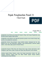 Perpajakan II - 02. PPh 21 Objek Pajak